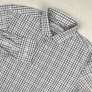 MIZZEN+MAIN Mens Leeward Performance LS Button Shirt Medium Standard Fit Stretch